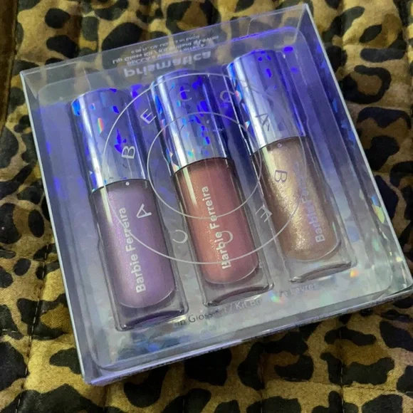 BECCA Makeup Becca X Barbie Ferreira Prismatica Lip Gloss Kit Brand New Poshmark